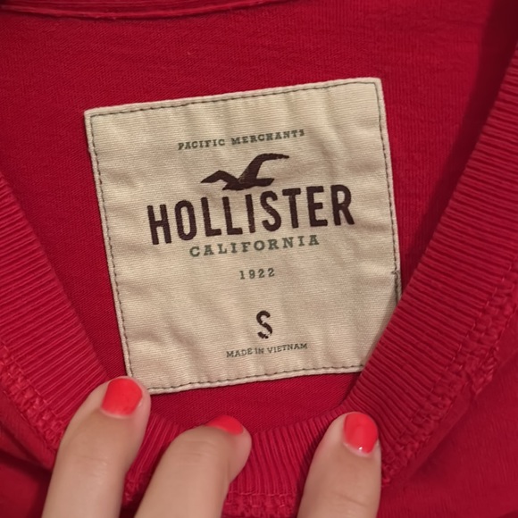 Red crew neck - Picture 2 of 3